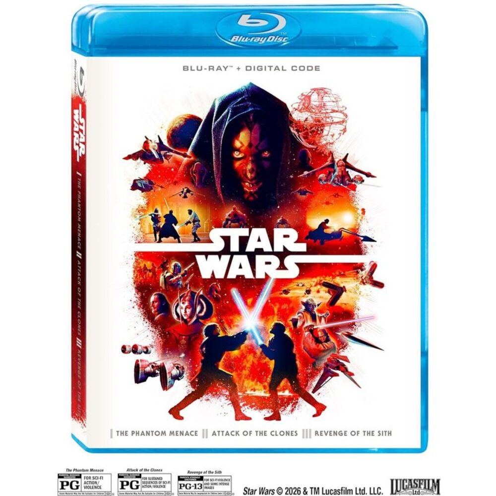 Star Wars: Prequel Trilogy  BLU-RAY
